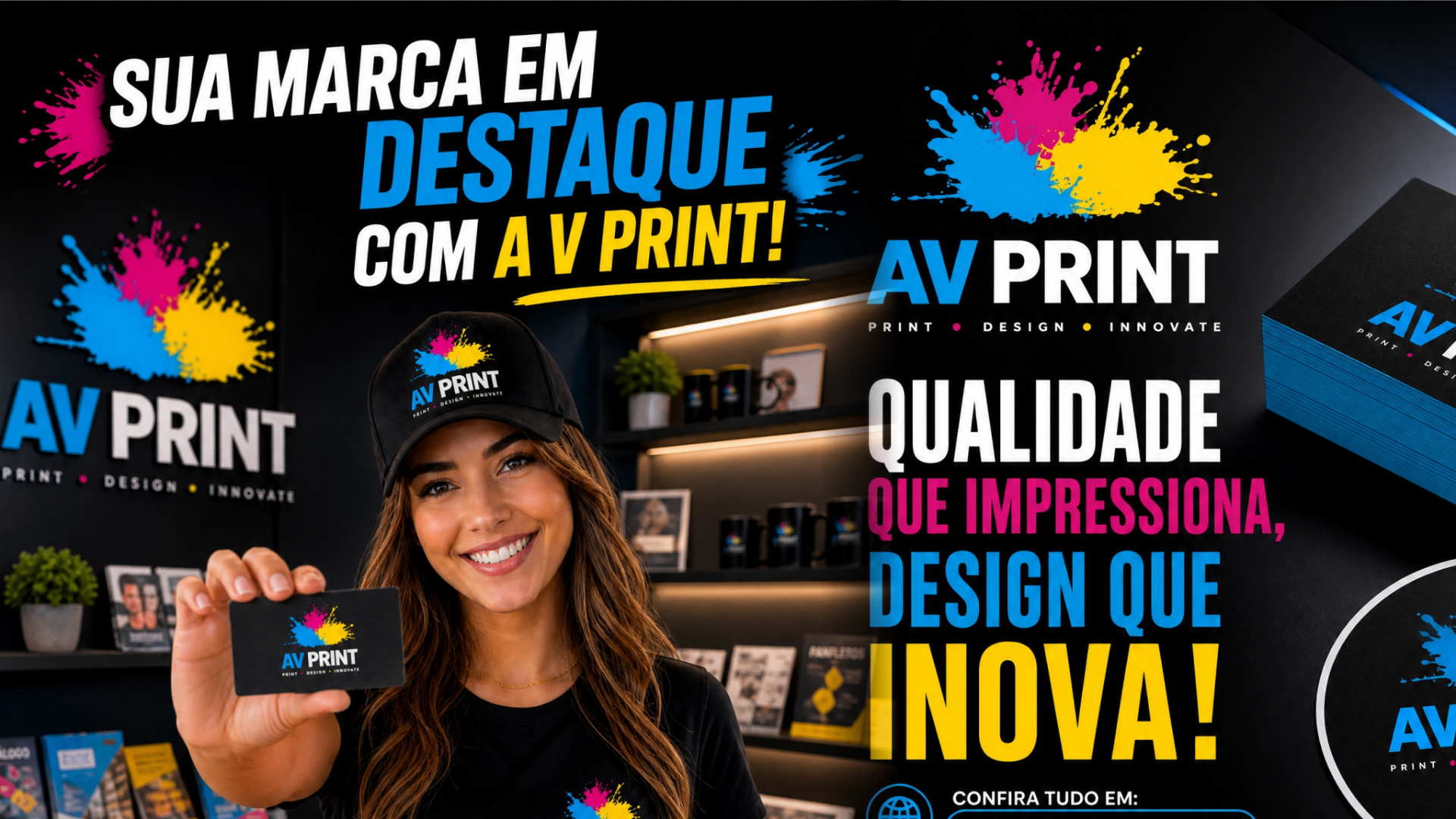 Capa do site AV Print